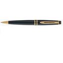 Picture of Waterman Expert II Black Lacquer Gold Trim Ballpoint Pen