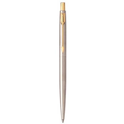 Parker Vector Stainless Steel Gold Accents Retractable Ballpoint Pen for sale online 