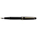 Picture of Montblanc Meisterstuck Classique Gold Plated Black Resin Chopin Fountain Pen