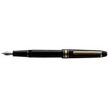 Picture of Montblanc Meisterstuck Classique Gold Plated Black Resin Chopin Fountain Pen