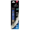 Picture of Parker Gel Roller Refills Blue Medium Point (2 Per Card)