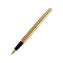 Picture of Waterman Hemisphere Stardust Gold Fountain Pen Fine Nib