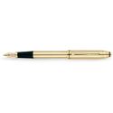Picture of Cross Townsend 18 Karat Gold Filled Rolled Gold Fountain Pen Broad Nib