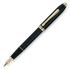 Picture of Cross Townsend Black Lacquer Medium Nib Fountain Pen