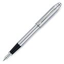 Picture of Cross Townsend Lustrous Chrome Fountain Pen Broad Nib