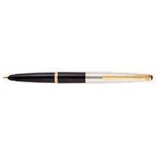 Picture of Parker 45 Black Gold Trim with Dome Fountain Pen Medium Nib