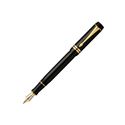 Picture of Parker Duofold Black Gold Trim Centennial Fountain Pen Medium Nib