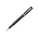 Picture of Parker Duofold Black Platinum Trim International Fountain Pen Medium Nib