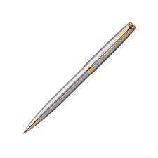 Picture of Parker Sonnet Chiseled Tartan Gold Trim Ballpoint Pen