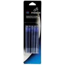 Picture of Parker Quink Ink Cartridges Washable Blue (10 Per Card)