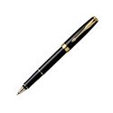 Picture of Parker Sonnet Laque Black Gold Trim Rollerball Pen