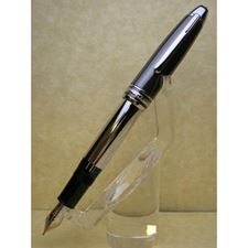 Picture of Montblanc Meisterstuck Le Grand Hematite Steel Fountain Pen Medium Nib