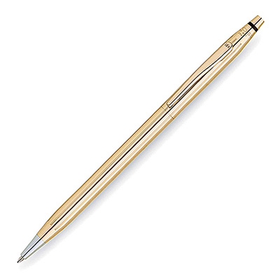 VINTAGE CHROMATIC CLIPPER GOLD BALLPOINT PEN