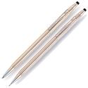 Picture of Cross Classic Century 14 Karat Gold Filled - Rolled Gold Pen and 0.7mm Pencil Set