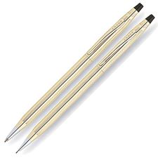 Picture of Cross Classic Century 10 Karat Gold Filled Rolled Gold Pen and 0.7mm Pencil Set