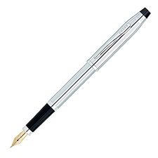 Picture of Cross Century II Lustrous Chrome Fountain Pen Broad Nib