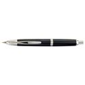 Picture of Namiki Vanishing Point Black and Rhodium Fountain Pen Broad Nib