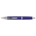 Picture of Namiki Vanishing Point Blue and Rhodium Fountain Pen Broad Nib
