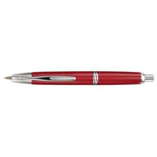 Picture of Namiki Vanishing Point Red and Rhodium Fountain Pen Broad Nib