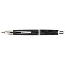 Picture of Namiki Vanishing Point Black Carbonesque Fountain Pen Medium Nib