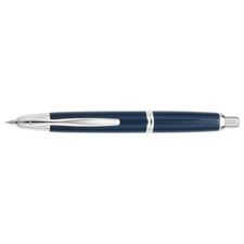 Picture of Namiki Vanishing Point Blue Carbonesque Fountain Pen Broad Nib