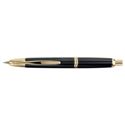 Picture of Namiki Vanishing Point Black and Gold Fountain Pen Fine Nib