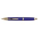 Picture of Namiki Vanishing Point Blue and Gold Fountain Pen Fine Nib