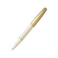 Picture of Parker 100 Honey White Gold Trim Fountain Pen Broad  Point