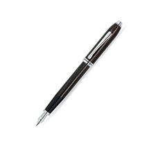 Picture of Cross Townsend Carbonite Lacquer Fountain Pen Medium Nib