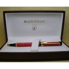 Picture of Waterman Man 100 Patrician Red Ballpoint Pen