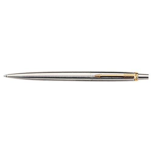 Jotter Stainless Steel Trim Ballpoint Pen-Montgomery Pens Fountain Pen Store 212 420 1312