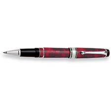 Picture of Aurora Optima Auroloide  Burgundy with Chrome Trim Rollerball Pen