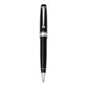 Picture of Aurora Optima Resin  Black with Chrome Plated Trim Ballpoint Pen