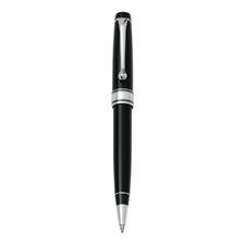 Picture of Aurora Optima Resin  Black with Chrome Plated Trim Ballpoint Pen