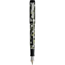 Picture of Parker Duofold Checks Green Fountain Pen Medium Nib