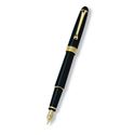 Picture of Aurora 88 Ottantotto Gold Plated Black Resin Small Fountain Pen
