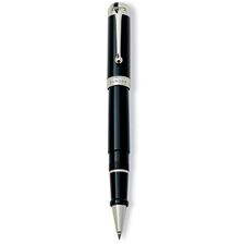 Picture of Aurora Talentum Classic Black with Chrome Trim Rollerball Pen