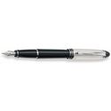 Picture of Aurora Ipsilon Silver Sterling Silver Cap and Black Barrel Fountain Pen