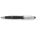 Picture of Aurora Ipsilon Silver Sterling Silver Cap and Black Barrel Rollerball Pen