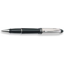 Picture of Aurora Ipsilon Silver Sterling Silver Cap and Black Barrel Rollerball Pen