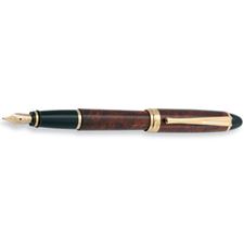 Picture of Aurora Ipsilon Lacquer Turtle with 14kt Gold Nib Fountain Pen