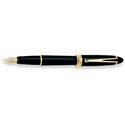 Picture of Aurora Ipsilon Deluxe Black with 14kt Gold Fine Nib Fountain Pen