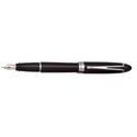 Picture of Aurora Ipsilon Deluxe Black with Chrome Trim Fountain Pen