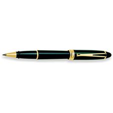 Picture of Aurora Ipsilon Deluxe Black Rollerball Pen