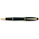 Picture of Aurora Ipsilon Resin Black Rollerball Pen