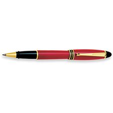 Picture of Aurora Ipsilon Resin Red Rollerball Pen