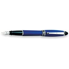 Picture of Aurora Ipsilon Satin Blue Fountain Pen