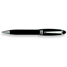 Picture of Aurora Ipsilon Satin Black Ballpoint Pen