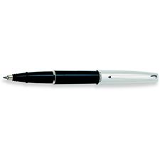 Picture of Aurora Style Black Barrel with Chrome Cap Rollerball Pen