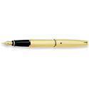 Picture of Aurora Style Gold Barrel and Gold Cap Fountain Pen